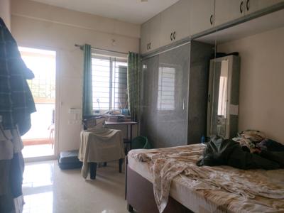 Bedroom Image of 1000 Sq.ft 2 BHK Apartment / Flat for rent in MVS Paradise, Chansandra Bengaluru for Rs. 34000