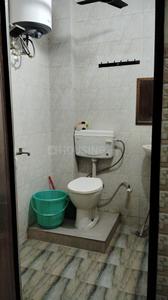 Bathroom Image of 230 Sq.ft 1 BHK Builder Floor for rent in Bindapur New Delhi for Rs. 13000