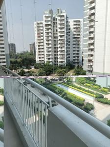 Balcony Image of 1600 Sq.ft 3 BHK Apartment / Flat for rent in CGHS Sabka Ghar Apartments, Sector 6 Dwarka New Delhi for Rs. 40000