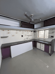 Kitchen Image of Not a PG - sharing based Accommodation in Jivrajpark, Ahmedabad