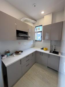 Kitchen Image of 700 Sq.ft 2 BHK Builder Floor for rent in Rajouri Garden New Delhi for Rs. 33000