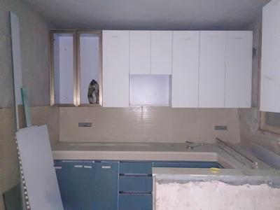 Kitchen Image of 600 Sq.ft 2 BHK Builder Floor for sale in Mahavir Enclave New Delhi for Rs. 6000000