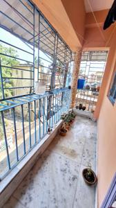 Balcony Image of 1100 Sq.ft 3 BHK Apartment / Flat for sale in Kamdahari Kolkata for Rs. 6000000