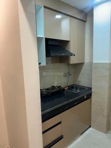 Kitchen Image of 900 Sq.ft 1 RK Builder Floor for rent in Swaraj Homes RWA Sant Nagar, Sant Nagar New Delhi for Rs. 20300