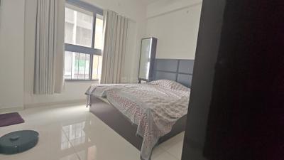 Bedroom Image of 1480 Sq.ft 3 BHK Apartment / Flat for rent in Adani Amogha, Shantigram Ahmedabad for Rs. 40000