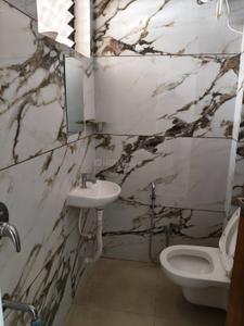 Bathroom Image of 700 Sq.ft 1 BHK Apartment / Flat for rent in Mahalakshmi Nagar Indore for Rs. 16500