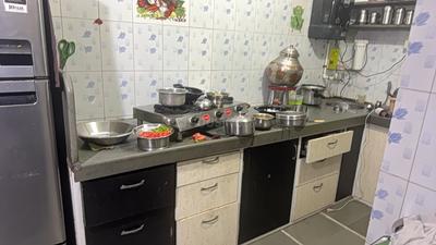 Kitchen Image of 1450 Sq.ft 2 BHK Apartment / Flat for sale in Khokhra Ahmedabad for Rs. 15000000