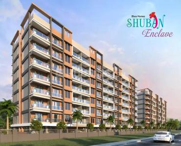Image of 1185 Sq.ft 2 BHK Apartment / Flat for sale in Sahyadri Shuban Enclave, Ravet, Pune for Rs. 8300000