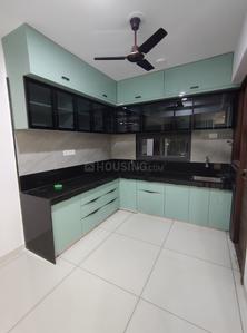 Kitchen Image of 2010 Sq.ft 3 BHK Apartment / Flat for rent in Sharnam Aayan, Adalaj Gandhinagar for Rs. 22000