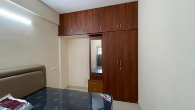 Bedroom Image of 550 Sq.ft 1 BHK Builder Floor for rent in Doddanekundi Bengaluru for Rs. 25000