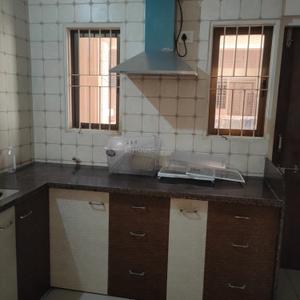 Kitchen Image of 700 Sq.ft 2 BHK Apartment / Flat for rent in Amardeep Heritage Phase II, Sayajipura Vadodara for Rs. 17000