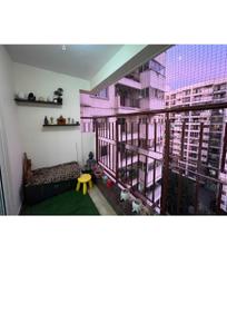 Balcony Image of 1350 Sq.ft 3 BHK Apartment / Flat for rent in SNN Raj Serenity Phase 2, Akshayanagar Bengaluru for Rs. 45000