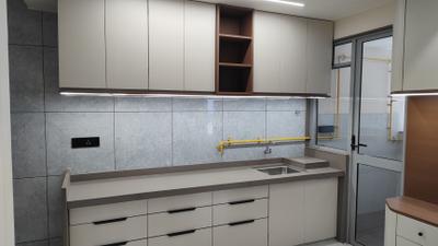 Kitchen Image of 1315 Sq.ft 2 BHK Apartment / Flat for sale in Pal Gam Surat for Rs. 5350000
