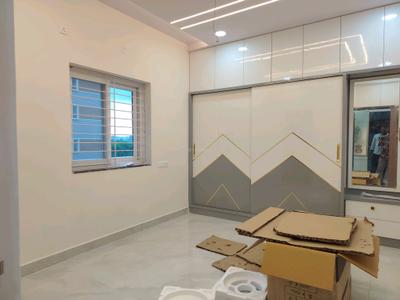 Bedroom Image of 1800 Sq.ft 3 BHK Apartment / Flat for rent in Serilingampally Hyderabad for Rs. 40000