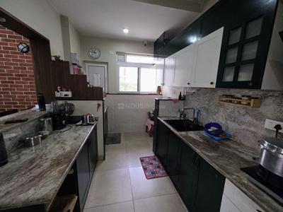 Kitchen Image of 1615 Sq.ft 3 BHK Apartment / Flat for rent in Prestige Misty Waters Vista Tower, Nagavara Bengaluru for Rs. 70000
