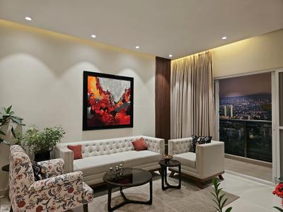 Living Room Image of 1361 Sq.ft 3 BHK Apartment / Flat for sale in Que 914, Mundhwa Pune for Rs. 12500000