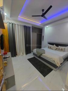 Bedroom Image of 560 Sq.ft 1 BHK Builder Floor for rent in HUDA Plot Sector 42, Sector 42 Gurgaon for Rs. 32000