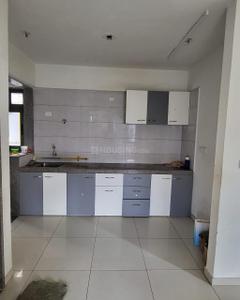 Kitchen Image of 630 Sq.ft 1 BHK Apartment / Flat for rent in Savvy Studioz, Gota Ahmedabad for Rs. 20000