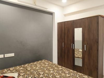 Bedroom Image of 1325 Sq.ft 2 BHK Apartment / Flat for rent in Pacifica Reflections, Vaishno Devi Circle Ahmedabad for Rs. 34000