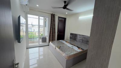 Bedroom Image of 900 Sq.ft 1 BHK Builder Floor for rent in Sector 40 Gurgaon for Rs. 32000