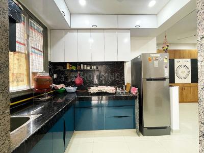Kitchen Image of 1251 Sq.ft 2 BHK Apartment / Flat for sale in Gota Ahmedabad for Rs. 7300000