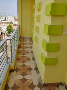 Balcony Image of 700 Sq.ft 1 BHK Independent House for rent in Khushhalpur Moradabad for Rs. 5500
