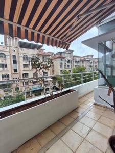 Balcony Image of 1400 Sq.ft 2 BHK Apartment / Flat for rent in Rohan Mithila, Viman Nagar Pune for Rs. 50000