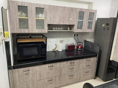 Kitchen Image of 605 Sq.ft 1 BHK Apartment / Flat for sale in Thane West Thane for Rs. 6500000