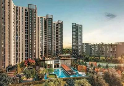 Image of 950 Sq.ft 2 BHK Apartment / Flat for sale in Godrej Evergreen Square, Hinjawadi Phase 3, Pune for Rs. 9500000