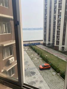 Balcony Image of 1400 Sq.ft 3 BHK Apartment / Flat for rent in Unimark Riviera, Uttarpara Hooghly for Rs. 27000