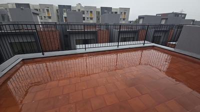 Balcony Image of 2443 Sq.ft 3 BHK Apartment / Flat for rent in Casagrand Amberley, Thazhambur Chennai for Rs. 40000