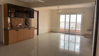 Living Room Image of 2202 Sq.ft 3 BHK Apartment / Flat for rent in KSR Signature 4, Tellapur Sangareddy for Rs. 55000