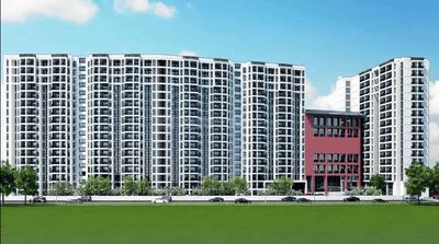 Image of 1640 Sq.ft 3 BHK Apartment / Flat for sale in Belvedere By UKN Airport District Phase 2, Navarathna Agrahara, Bengaluru for Rs. 17100000