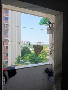 Balcony Image of 540 Sq.ft 2 BHK Apartment / Flat for sale in Vaishno Devi Circle Ahmedabad for Rs. 4300000