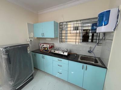Kitchen Image of 950 Sq.ft 2 BHK Independent House for rent in Koramangala Bengaluru for Rs. 48000