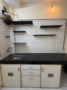 Kitchen Image of 610 Sq.ft 1 BHK Apartment / Flat for rent in Abrol Krishna Utsav, Malad West Mumbai for Rs. 37000