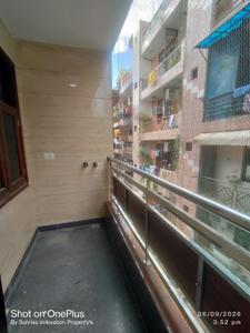 Balcony Image of 900 Sq.ft 2 BHK Builder Floor for rent in Mansa Ram Park New Delhi for Rs. 17000