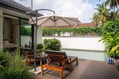 Balcony Image of 3200 Sq.ft 3 BHK Villa for rent in Anjuna Goa for Rs. 335000