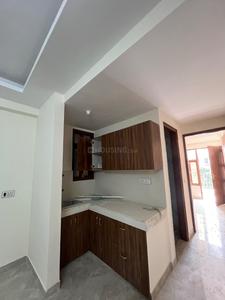 Kitchen Image of 450 Sq.ft 1 BHK Builder Floor for sale in Khanpur New Delhi for Rs. 2600000