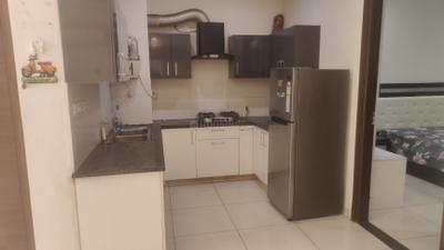 Kitchen Image of 1154 Sq.ft 2 BHK Builder Floor for rent in Highland Park Homes, Bhabat Zirakpur for Rs. 25999
