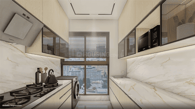 Image of 1195 Sq.ft 3 BHK Apartment / Flat for sale in Thane West, Thane for Rs. 21600000