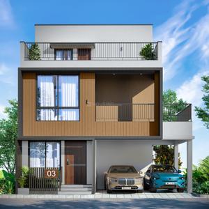 Image of 3021 Sq.ft 4 BHK Villa for sale in Radiance Edgewood, Siruseri, Chennai for Rs. 31700000