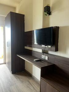 Kitchen Image of 440 Sq.ft 1 RK Studio for rent in Paramount Golfforeste Oak &amp; Pine, Surajpur Greater Noida for Rs. 15000