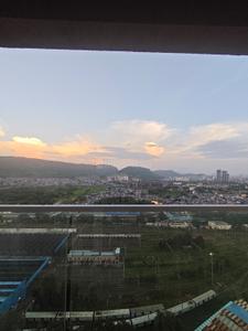Balcony Image of 700 Sq.ft 1 BHK Apartment / Flat for rent in Ashar Arize Tower B And C, Kalwa Thane for Rs. 29000