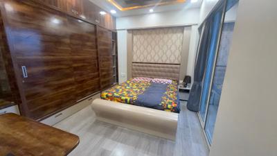 Bedroom Image of 650 Sq.ft 2 BHK Apartment / Flat for rent in Airoli Navi Mumbai for Rs. 70000