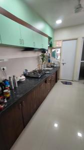 Kitchen Image of 1755 Sq.ft 3 BHK Apartment / Flat for rent in Alembic Samsara, Chhani Jakat Naka Vadodara for Rs. 40000