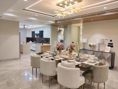 Dining Area Image of 4500 Sq.ft 4 BHK Builder Floor for sale in Adani Luxury Floors, Sector 65 Gurgaon for Rs. 69000000