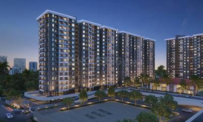 Image of 2000 Sq.ft 3 BHK Apartment / Flat for rent in Sanklecha The Metrozone, Indira Nagar, Nashik for Rs. 32000