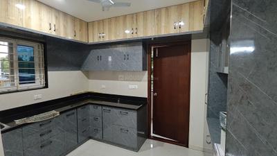 Kitchen Image of 1905 Sq.ft 3 BHK Apartment / Flat for rent in Alekhya Palm Woods, Financial District Hyderabad for Rs. 60000