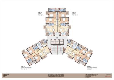Image of 1304 Sq.ft 2 BHK Apartment / Flat for sale in Jaypee Garden Isles, Sector 133, Noida for Rs. 7800000